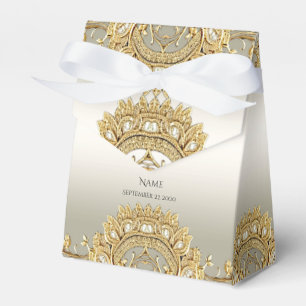 Caixa de Favoritos do Ornamentado Dourado