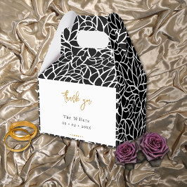 Caixa de Favoritos do Padrão de Folha abstrato