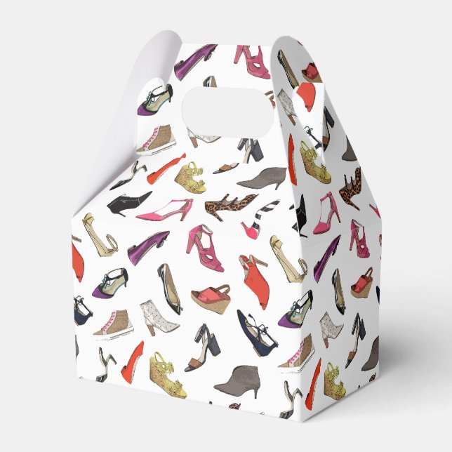 Caixa de favoritos do partido calçados de tendênci (Frente)