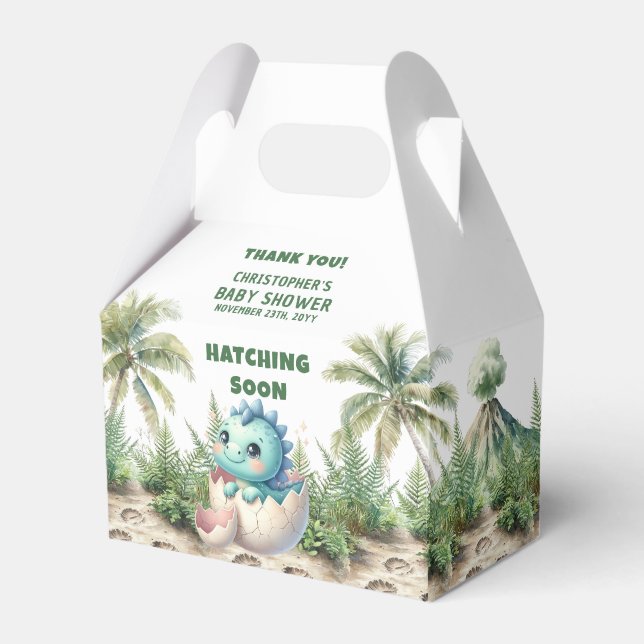 Caixa de Favoritos do Partido Dinossauro Bebê Rapa (Frente)