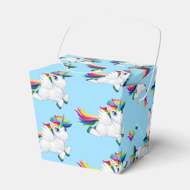 Caixa de Favoritos do Rainbow Unicorn Party (Frente)