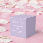 Caixa de Favoritos do Tratado de Parte<br><div class="desc">Esta caixa de favoritos é mostrada em uma lavanda elegante e de cor branca. Personalize este item e altere o texto do exemplo para o seu. Dica: Apenas adicione as guloseimas de excelente e adicione uma fita festiva.</div>