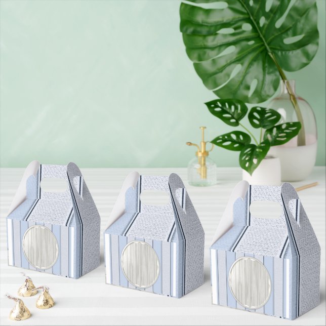 Caixa de Favoritos Gable Azul e Branco (Múltiplo)