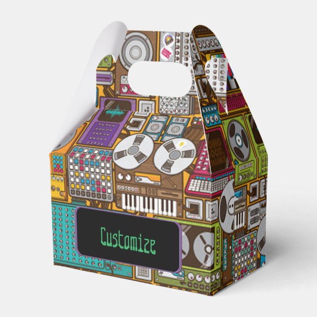 Caixa de Favoritos Gable Studio de Gravação de Dis (Frente)