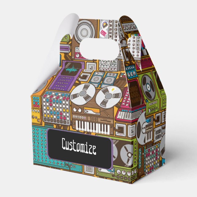 Caixa de Favoritos Gable Studio de Gravação de Dis (Frente)