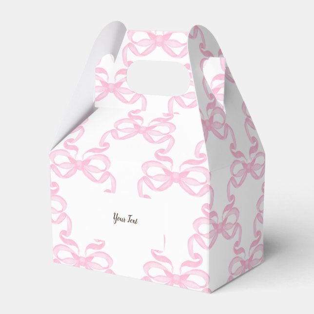 Caixa de Favoritos Laços Rosa (Frente)