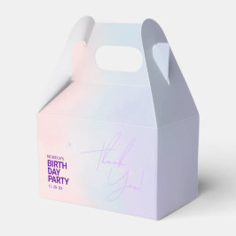 Caixa de Favoritos para a Festa de aniversário de 