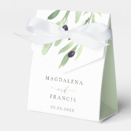 caixa de favoritos para casamento rústico do ramo 