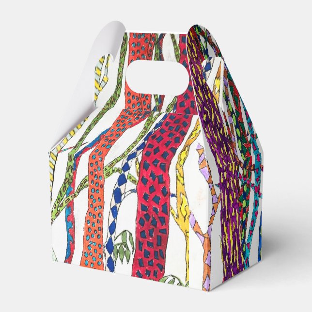 caixa de favoritos para festas da floresta louca (Frente)