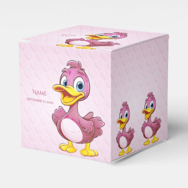Caixa de Favoritos Patos Rosa (Frente)