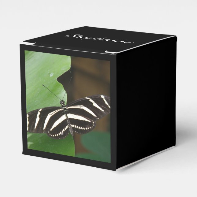 Caixa de Favoritos Personalizados da Borboleta bon (Frente)