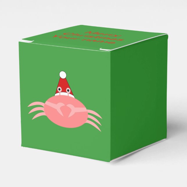 Caixa de Favoritos Personalizados de Caranguejo de (Frente)