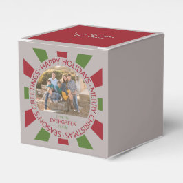 Caixa de favoritos personalizados de Feriados Feli