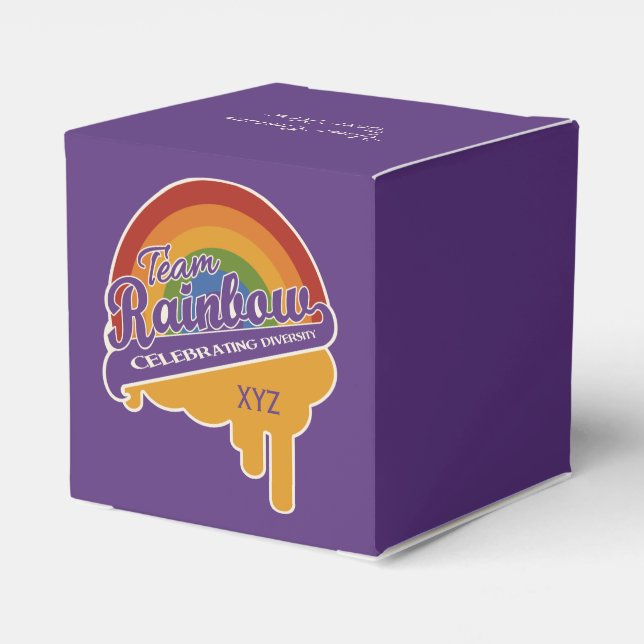 Caixa de favoritos personalizados do Team Rainbow (Verso)