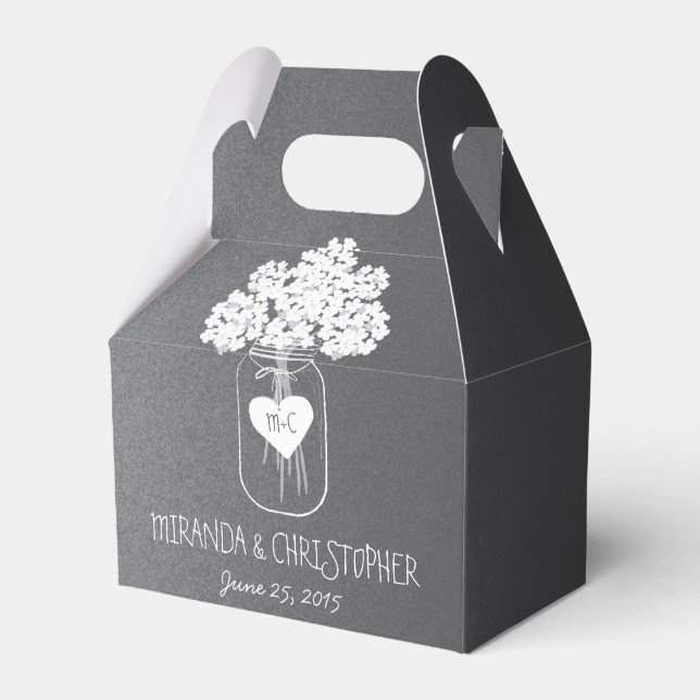 Caixa de Favoritos Personalizados Floral do Chalkb (Frente)