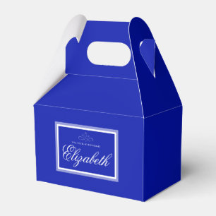 Caixa de favoritos personalizáveis de casamento az