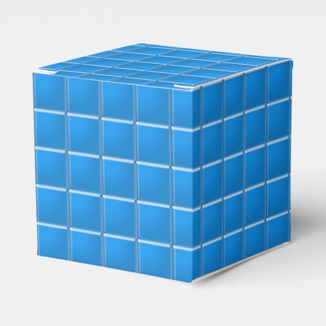 Caixa de Favoritos - Praças Mosaicas em Azul (Frente)