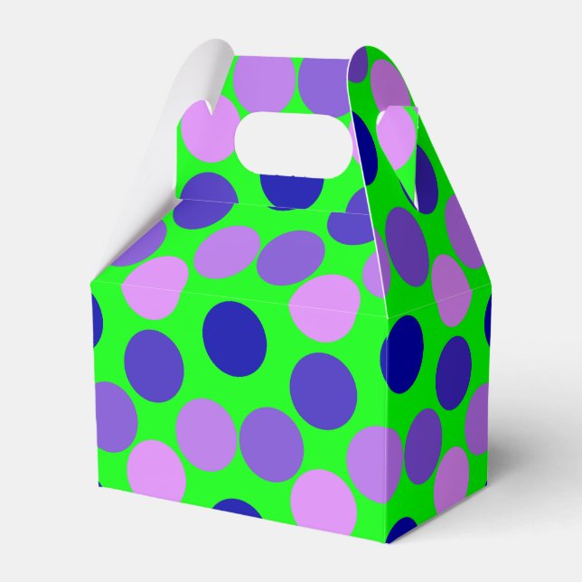 Caixa de Favoritos Roxo Verde-Gável (Frente)