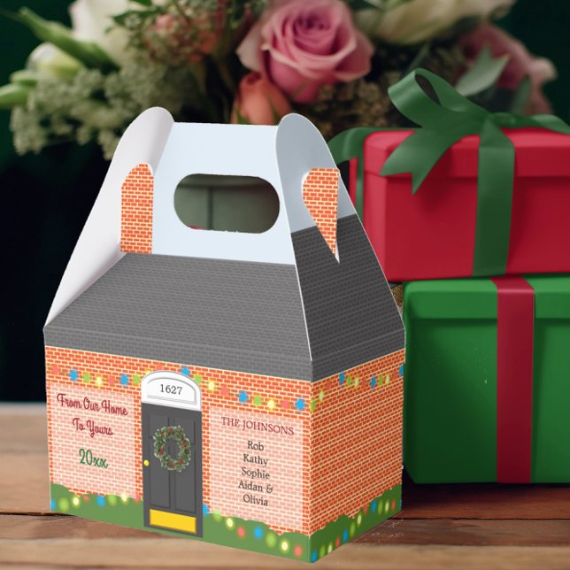 Caixa de Feriados Personalizados da Casa de Brick  (Criador carregado)