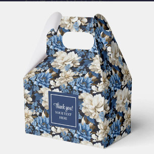 Caixa de Flores da Marinha de Luxo com Nome Person