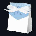 Caixa de guloseimas com brilho<br><div class="desc">Caixa de lembrancinhas é mostrada com uma impressão de brilho falso azul na aba frontal. 
Perfeita para dar guloseimas de presente. Personalize este item ou compre como está.
Dica: Basta adicionar suas ótimas guloseimas e adicionar um laço fofo.




Impressão Licenciada</div>