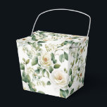 Caixa de Guloseimas Florais<br><div class="desc">A caixa de guloseimas para festa é mostrada com uma linda estampa floral de rosa branca. 
Personalize este item ou compre como está.
Dica: Basta adicionar suas ótimas guloseimas e adicionar um laço festivo.



Imagem Licenciada</div>