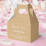 Caixa de Guloseimas para Festa<br><div class="desc">A caixa de lembrancinhas para festa é mostrada em uma cor de galho.
Personalize este item e mude o texto de exemplo para o seu.
Dica: Basta adicionar suas ótimas guloseimas e adicionar uma fita festiva.</div>