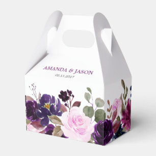 Caixa de Lavanda Floral Boho Casamento