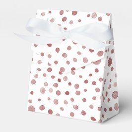 Caixa de Lembrança com Pontos de Aquarela Ruby Con