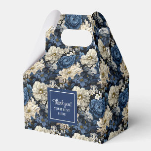 Caixa de Lembrança de Nome Personalizado com Flore