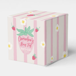 Caixa de Lembrancinha de Aniversário de Um Ano Mor
