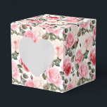 Caixa de Lembrancinha de Rosas Cor-de-Rosa<br><div class="desc">A caixa da lembrancinha da festa é mostrada com uma encantadora estampa de rosas cor-de-rosa. 
Personalize este item ou compre como está.
Dica: Adicione seus presentes e uma fita festiva.



Imagem Licenciada</div>