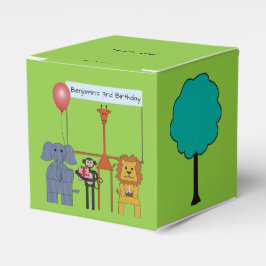 Caixa de Lembrancinhas de Aniversário de Animais d