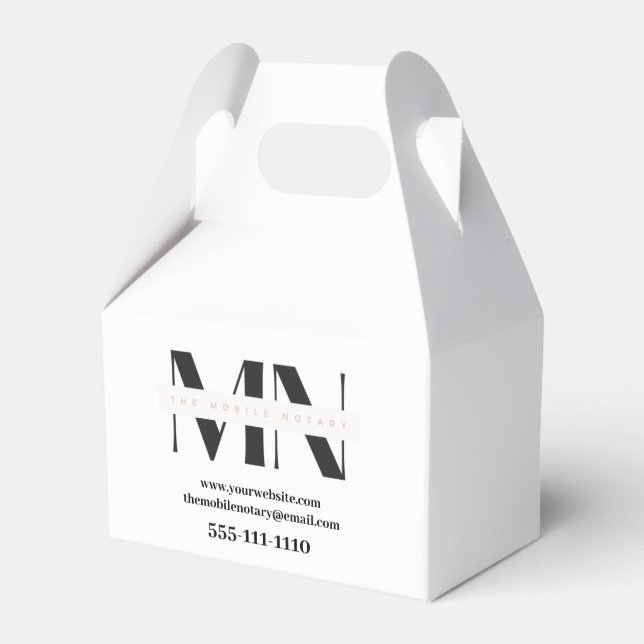 Caixa de Marketing de Negócios Notícias Móveis (Frente)