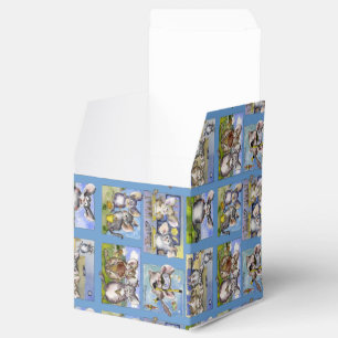 Caixa de Papel Chinchillas Engraçado