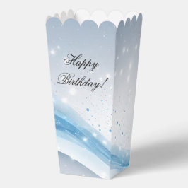 Caixa de Pipoca Céu Estrelado Azul, Caixa de Favor