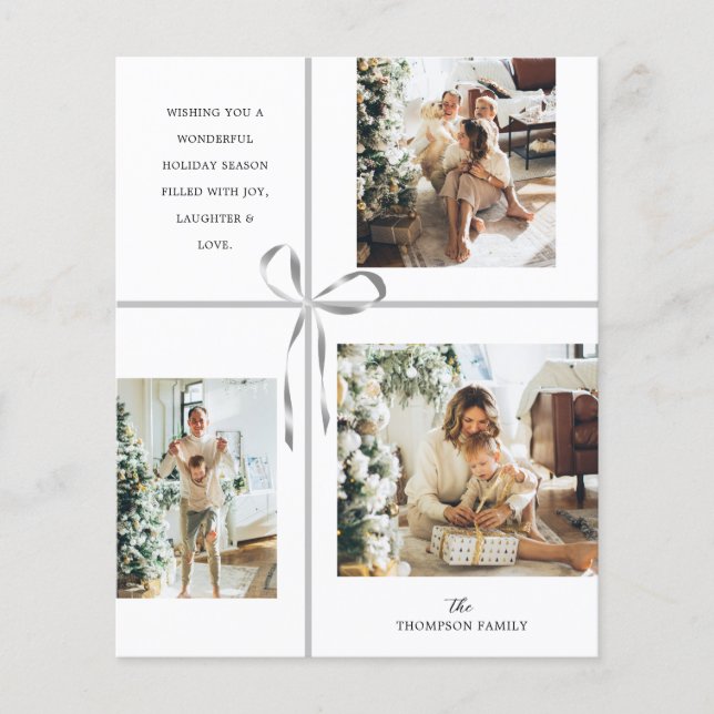 Caixa de Prata de Colagem de Fotos do BUDGET Friso (Frente)