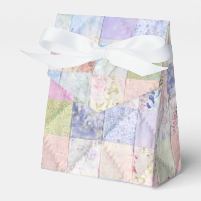 Caixa de presente acolchoada do falso (Frente)