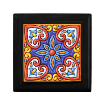 Belo Azulejo Keepsawn ou Jewelry Box