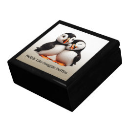 Caixa De Presente Bonitinho Como Puffins De Snugglin
