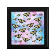 Borboleta Amarelo de Cauda