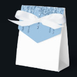 Caixa de Presente da Festa com Brilho<br><div class="desc">A caixa de favor de festa é mostrada com uma impressão de brilho falso azul na aba frontal. 
Perfeita para dar presentes de guloseimas. Personalize este item ou compre como está.
Dica: Basta adicionar suas ótimas guloseimas e adicionar um laço fofo.




Impressão Licenciada</div>