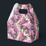 Caixa de Presente da Festa com Estampa de Lilases<br><div class="desc">Caixa de Lembrancinhas com Estampa de Lilases</div>