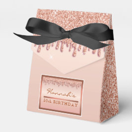 Caixa de Presente de Aniversário com Glitter Glitt
