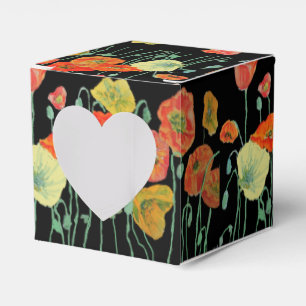 Caixa de Presente de Bolo de Casamento Floral Amap