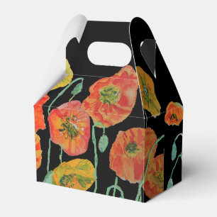Caixa de Presente de Bolo de Casamento Floral Amar