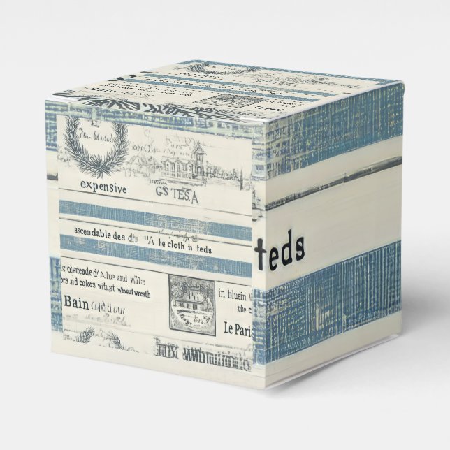 Caixa de Presente de Cubo Oceânico (Frente)