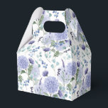 Caixa de Presente de Festa com Impressão de Hortên<br><div class="desc">A caixa de lembrança da festa é mostrada com uma impressão floral de hortênsia. 
Personalize este item ou compre como está.
Dica: Basta adicionar seus ótimos presentes e adicionar uma fita festiva.</div>