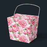 Caixa de Presente de Festas com Impressão de Peôni<br><div class="desc">Caixa de lembrancinha de festa é mostrada com uma linda impressão floral de peônias rosa. 
Personalize este item ou compre como está.
Dica: Basta adicionar seus ótimos presentes e adicionar alguma fita festiva.



Imagem Licenciada</div>