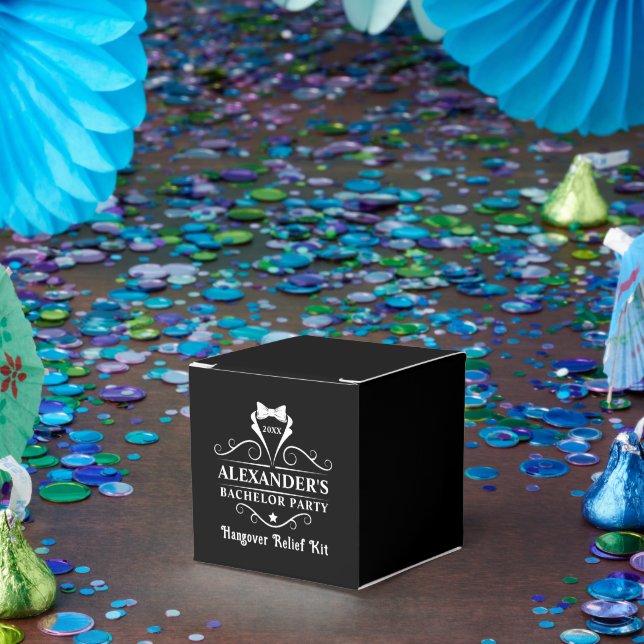 Caixa de presente de kit de alívio da ressaca de g (Festa)